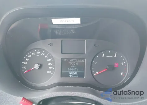 2019 Mercedes-Benz Sprinter 2500 High Roof V6 from USA, damaged, VIN WDZPF1CD1KP087225